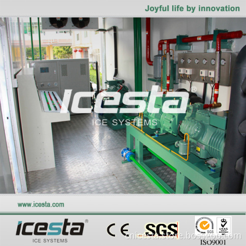 PLC Water Control Containerized Ice Plant